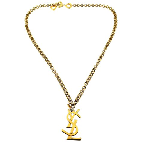 ysl long necklace|ysl jewellery sale.